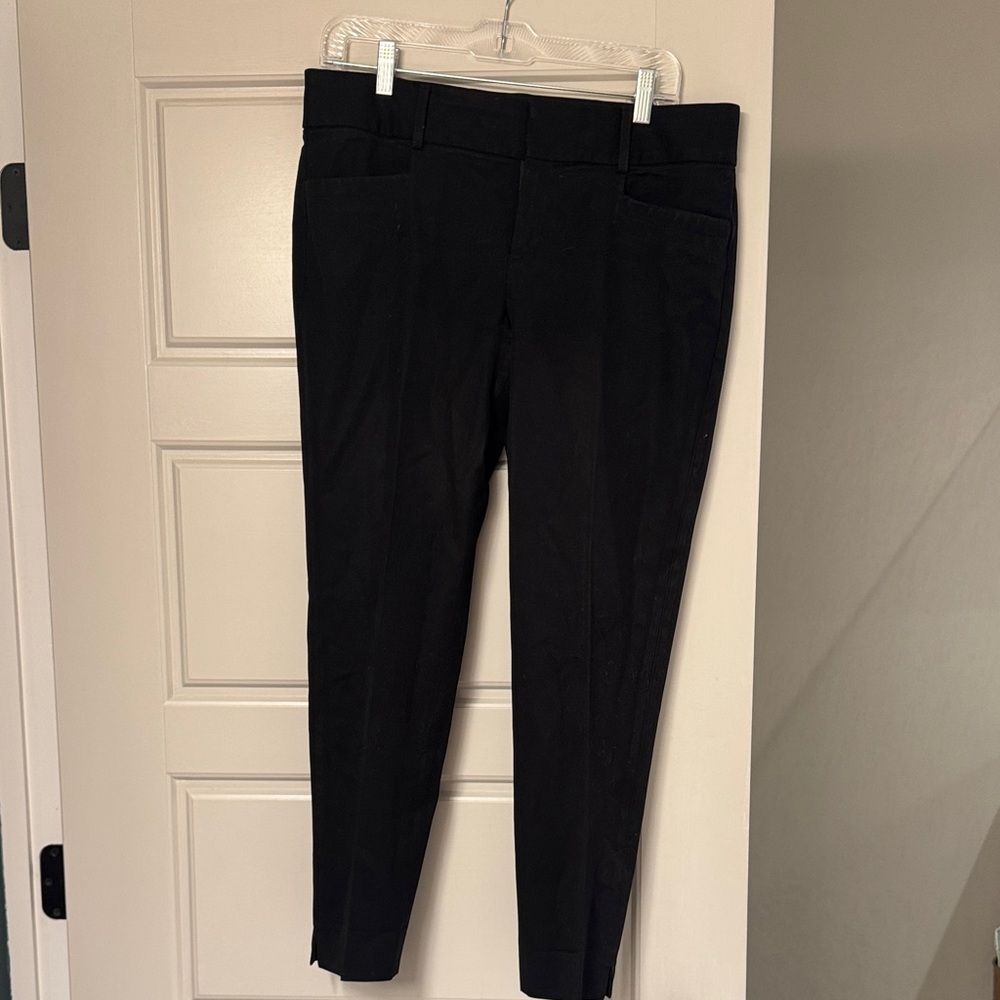 Banana Republic Black Straight Leg Pants